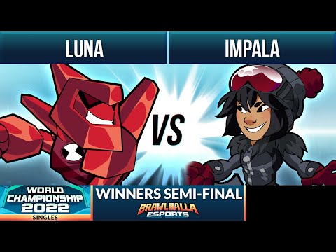 Luna vs Impala - Winners Semi-Final - Brawlhalla World Championship 2022 - 1v1