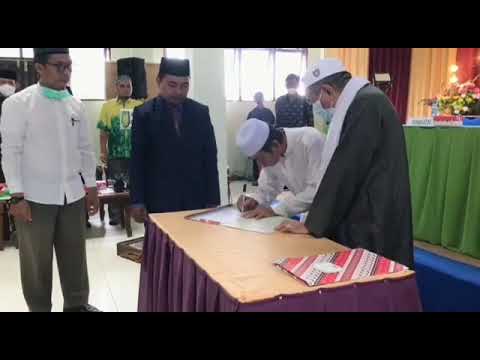 Pelantikan Ketua STAI Rasyidiyah Khalidiyah Amuntai Periode 2021-2025