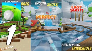 Mini Golf King: Golf Battle Gameplay Walkthrough #1 (Android, IOS)