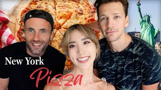 🍕 Trying New York Pizza (Mamaroneck, Westchester) | YB vs. FOOD