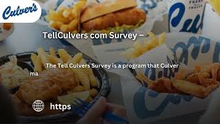 TellCulvers com Survey – Get Free Ice Cream – TellCulvers Survey