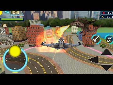 Drone Robot Car Transformation GamePlay#2