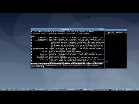 Speedrun DOSBox install and configuration