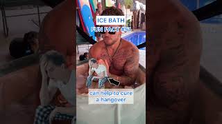 An ice bath can help cure a hangover #sayulita #selina #icebath #hangovercure #hangover #shorts