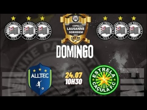 Estrela Caçula x ALLTEC - Copa Lausane Master 50 / 2022.