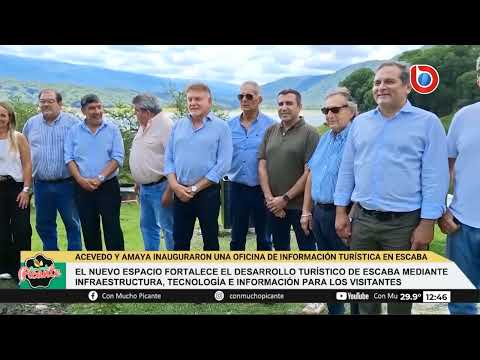 Dique ESCABA cuenta con una nueva oficina de información turística 