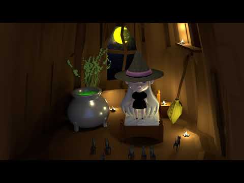 Morning Of A Witch . CG Animation