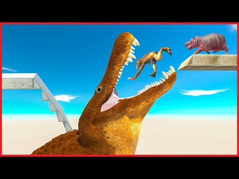 5 LEVEL OF DANGEROUS TRAP WHO CAN PASS - Animal Revolt Battle Simulator