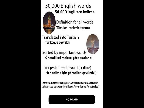 English turkish dictionary video thumbnail