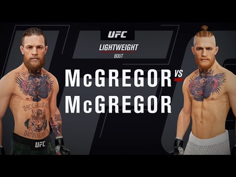 2020 CONOR MCGREGOR VS 2014 CONOR MCGREGOR - UFC 4 FIGHT SIMULATION