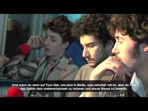 jmc spricht mit den Golden Silvers (Ein Video Interview mit Gwilym, Alexis und Ben)