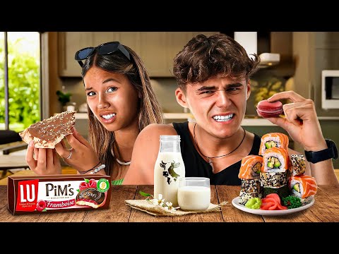 WE RE-TASTE THE FOODS WE HATE! (She's crazy overdoing it...) #2