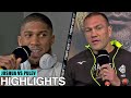 HIGHLIGHTS | ANTHONY JOSHUA VS KUBRAT PULEV FINAL PRESS CONFERENCE & FACE OFF