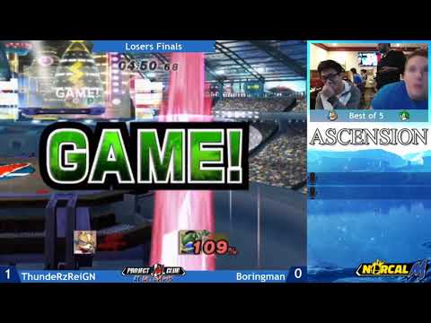 "Ascension 9/15/18" - ThundeRzReiGN (Fox) v. Boringman (Lucario/Sonic) - Losers Finals
