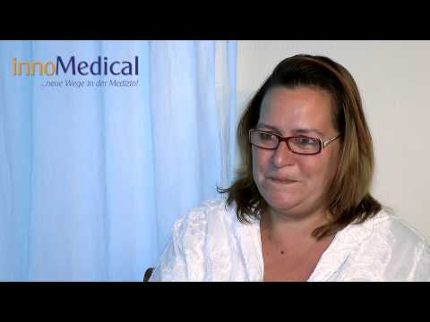 Patientin nach gewebeschonender HWS-OP BSP C6/C7 HD