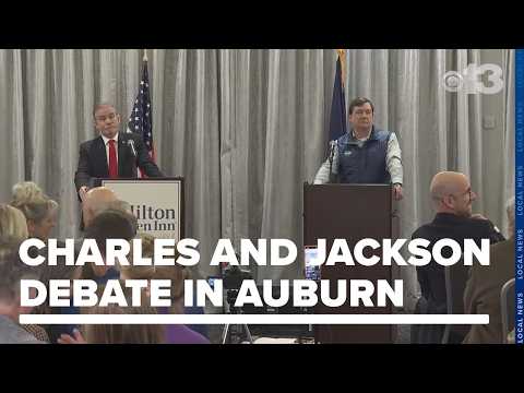 Gubernatorial candidates Troy Jackson, Bobby Charles hold debate in Auburn