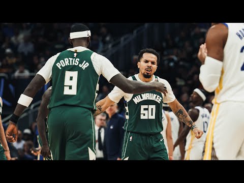 Highlights: Bucks 120 - Warriors 110 | 10.30.25