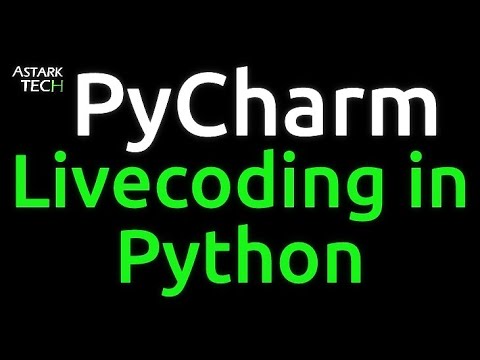 Live Coding Python In Pycharm Ide