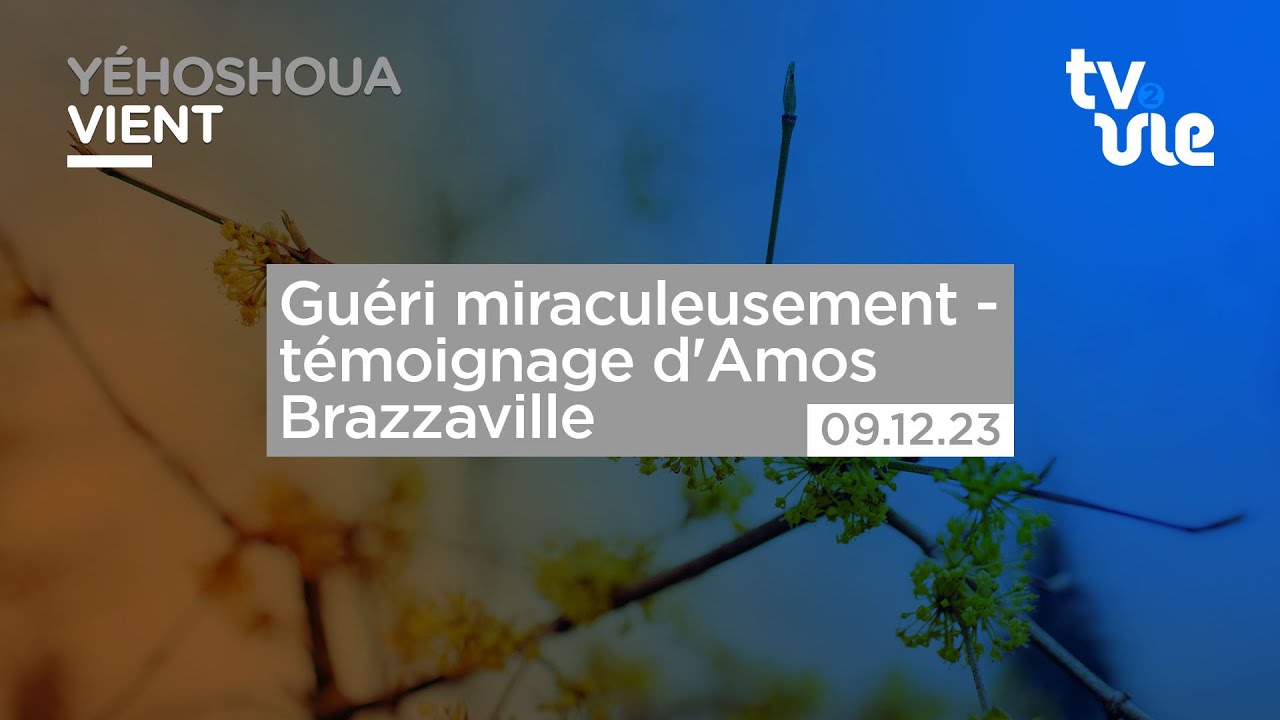 Thumbnail of video: Guéri miraculeusement - témoignage d'Amos Brazzaville