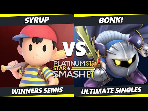 PSS S16:E1 - Syrup (Ness) Vs. BONK! (Meta Knight) SSBU Ultimate Tournament