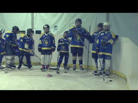 Keményen edzenek a jégkorongosok