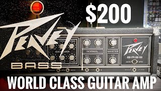 Video thumbnail for This 200 Bucks Vintage Peavey Head is a World Class Guitar Amp! by Johan Segeborn