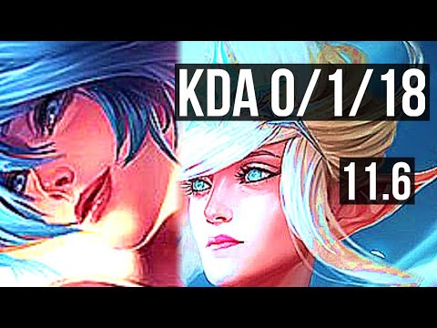 SONA & Jinx vs JANNA & Sivir (SUPPORT) | 0/1/18, 800+ games, 900K mastery | EUW Grandmaster | v11.6