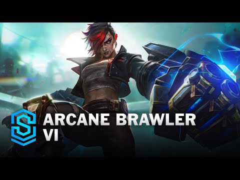 Arcane Brawler Vi Skin Spotlight - League of Legends