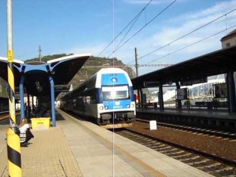 Odjezd vlaku Os 6915 - Ústí nad Labem hlavní nádraží