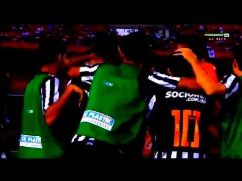 Gol de Cícero - São Paulo 0  x 2 Santos - Brasileirão - 07/07/2013