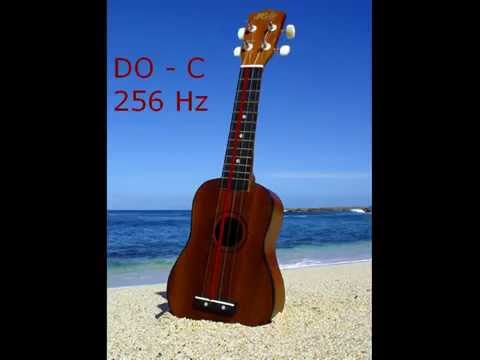 Ukulele tuner 432 hz (live uke sound)
