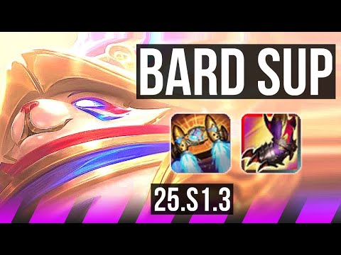 BARD & Caitlyn vs THRESH & Miss Fortune (SUP) | KR Master | 25.S1.3