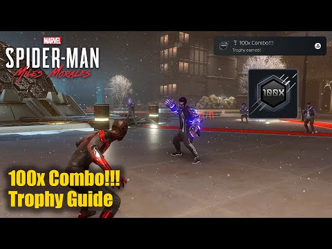 Spider-Man Miles Morales PS5 • 100x Combo!!! Trophy Guide (Perform a 100x Combo)