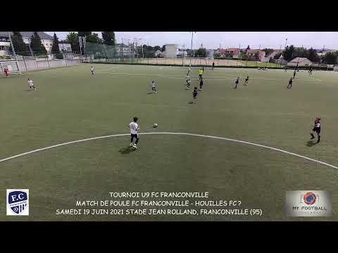 SAMEDI 19 JUIN 2021 TOURNOI FC FRANCONVILLE U9 MATCH DE POULE FC FRANCONVILLE 4 - HOUILLES AC