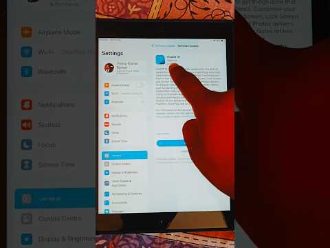 IPadOs 18 Update || Apple iPad latest OS 18 Update || #ipad #ipad #iphoneupdates #iphoneicloud #os18