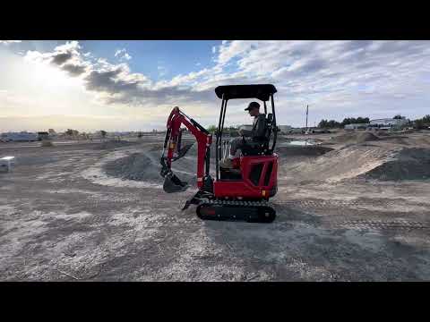 New titan t-18 mini excavator just delivered