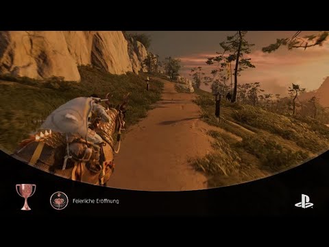 Ghost of Tsushima - Neues Spiel+ | Feierliche Eröffnung | Trophäe | PS5