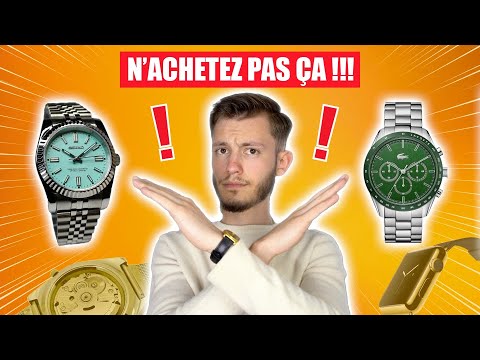 6 TYPES OF WATCHES TO AVOID!