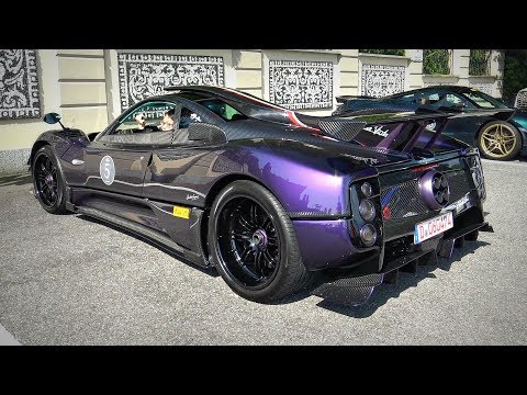 BEST OF Pagani Zonda 7.3 N/A V12 Engine SOUNDS! - Zonda S, F, 760LM, Uno & More!