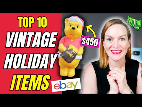 Top 10 Best Vintage Holiday Items to Sell on Ebay for Profit