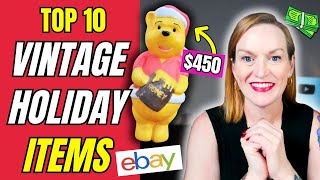 Top 10 Best Vintage Holiday Items to Sell on Ebay for Profit