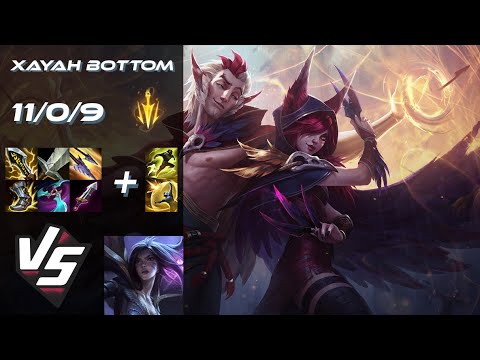 BOTTOM Xayah vs Kai'Sa - EU Grandmaster Patch 25.S2.2