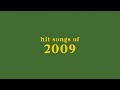 Hit Songs Of 2009 Spotify Playlist