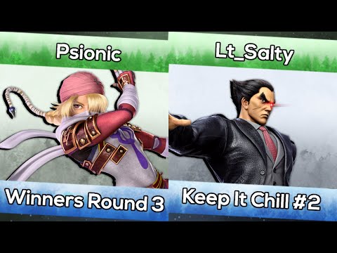 Psionic (Sheik) vs. Lt_Salty (Kazuya) - Keep It Chill #2 Smash Ultimate Winners Round 3