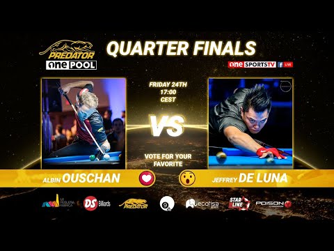 Albin OUSCHAN VS Jeffrey DE LUNA (2020) | Predator One Pool
