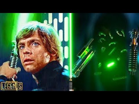 How Luke Built His Green Lightsaber (Star Wars Legends)