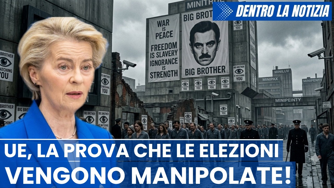 Ue, la prova che le elezioni vengono manipolate!