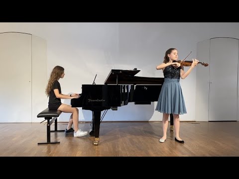Nina Sofie - Schindler's List Main Theme on violin & piano (2021)
