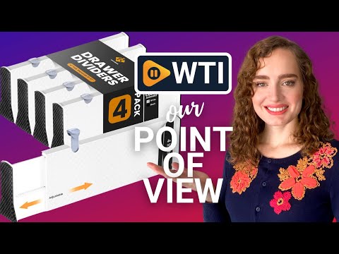 Adjustable Drawer Dividers - WTI product video review