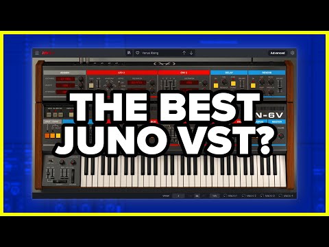 Arturia Jun-6 V Juno Features, Preset Demo, and Writing A Song - Arturia V Collection 8 Review